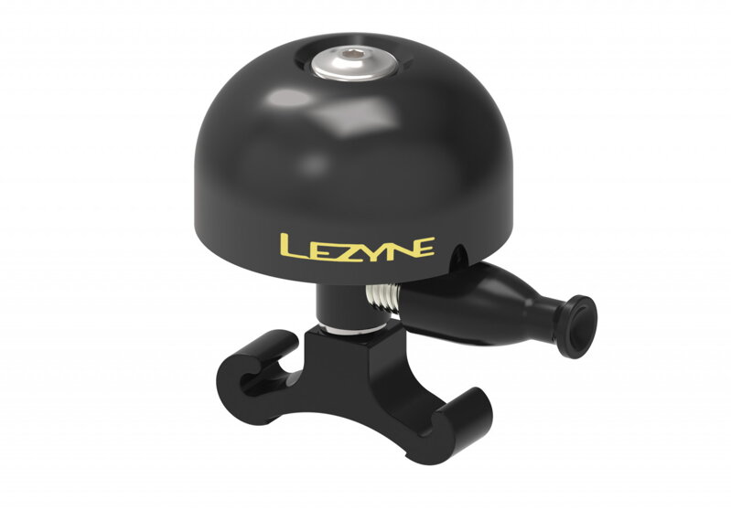 LEZYNE Zvonček CLASSIC mosadzný čierny, M