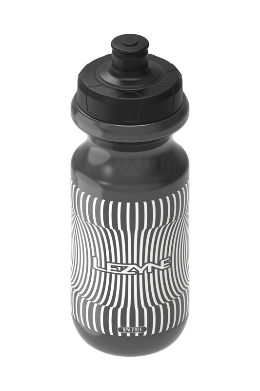 Lezyne cyklofľaša Flow Bottle biela 600 ml, dymovo šedá Lezyne cyklofľaša Flow Bottle biela 600 ml, dymovo šedá
