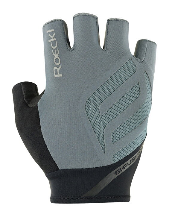 Roeckl cyklistické rukavice Iton 2, šedé (hurricane grey)