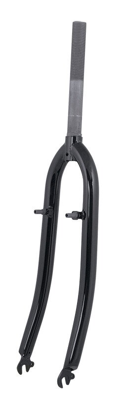 FORCE vidlice MTB 26" Fe 1" závit, čierna lesklá FORCE vidlice MTB 26" Fe 1" závit, čierna lesklá