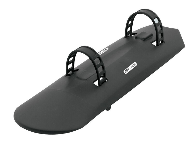 FORCE blatník plast pod rám + gumový úchyt, čierny FORCE blatník plast pod rám + gumový úchyt, čierny