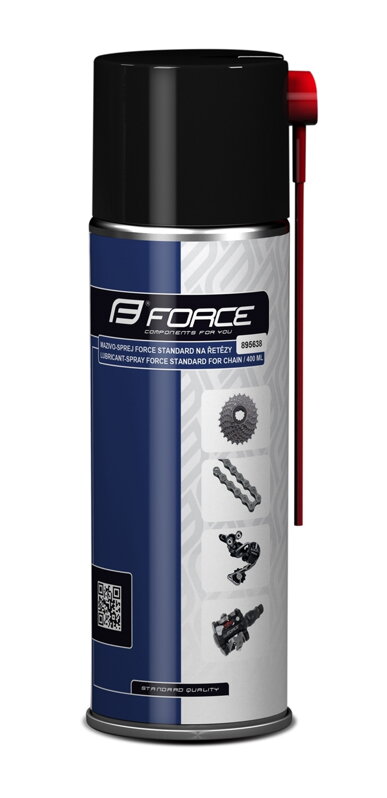 FORCE mazivo-sprej na reťaze STANDARD 400ml FORCE mazivo-sprej na reťaze STANDARD 400ml