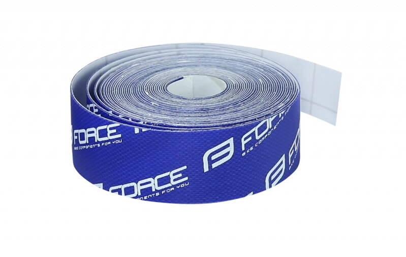 Force páska do ráfku, lepiaca 19mm x 10m, modrá Force páska do ráfku, lepiaca 19mm x 10m, modrá