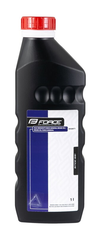 FORCE olej brzdový MINERAL Brake Oil 1l FORCE olej brzdový MINERAL Brake Oil 1l