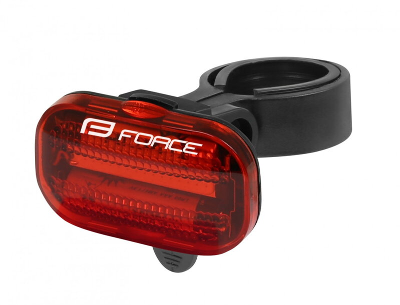 FORCE blikačka zadná BASIC LEDCOB 16 Lm + batérie FORCE blikačka zadná BASIC LEDCOB 16 Lm + batérie