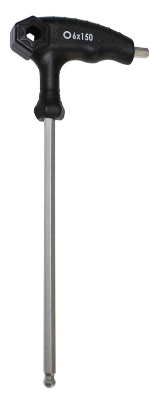 FORCE inbus s T rukoväťou a guličkou 6 mm FORCE inbus s T rukoväťou a guličkou 6 mm