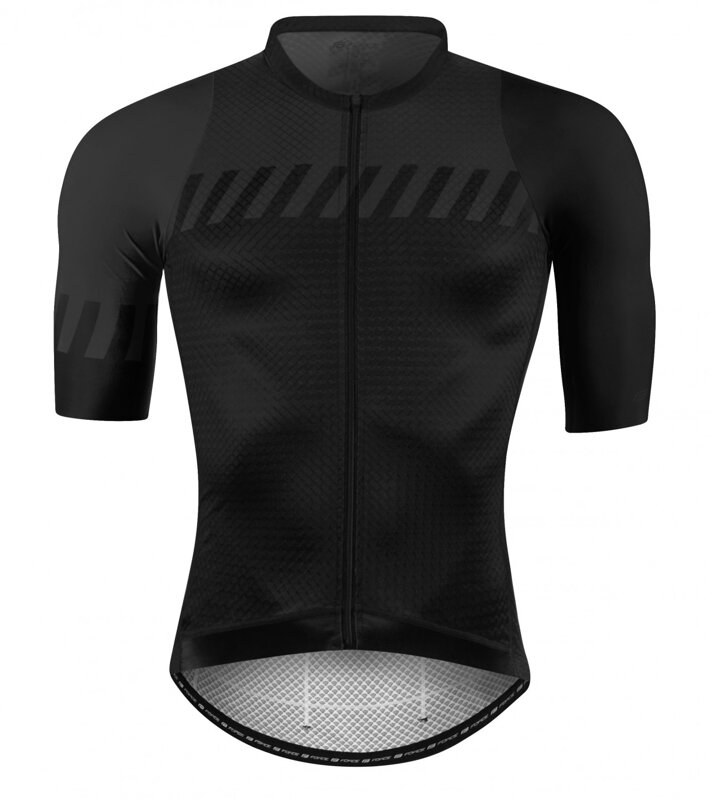FORCE dres FASHION, krátky rukáv,čierno-šedý FORCE dres FASHION, krátky rukáv,čierno-šedý