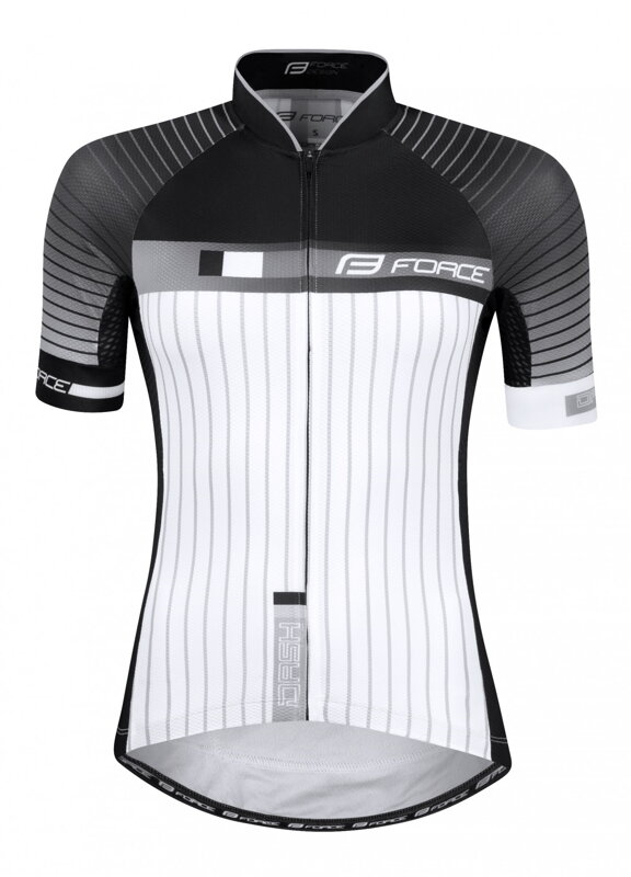 Force dres DASH LADY, krátky rukáv, čierno-biely Force dres DASH LADY, krátky rukáv, čierno-biely