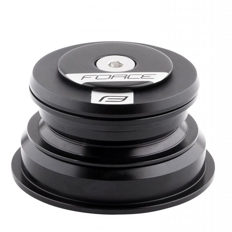 FORCE hlavové zlovenie TAPER 1 1/8" -1 1/2", polointegrované, 55mm, čierne FORCE hlavové zlovenie TAPER 1 1/8" -1 1/2", polointegrované, 55mm, čierne