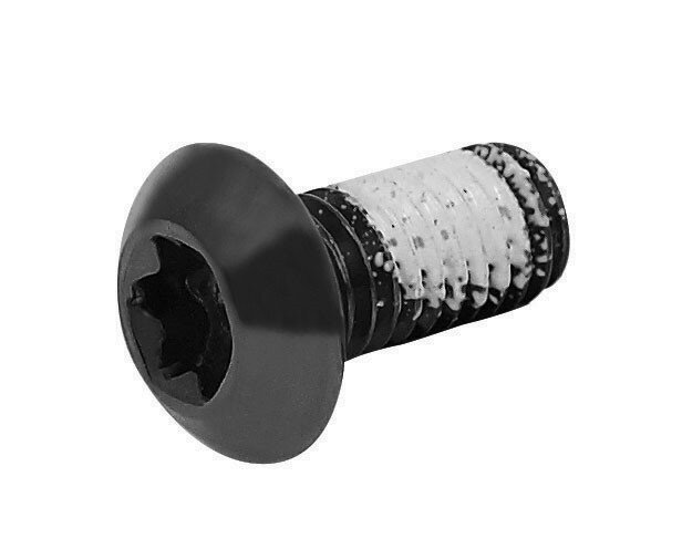 Force skrutky na kotúče TORX 25, sada 12ks, čierne