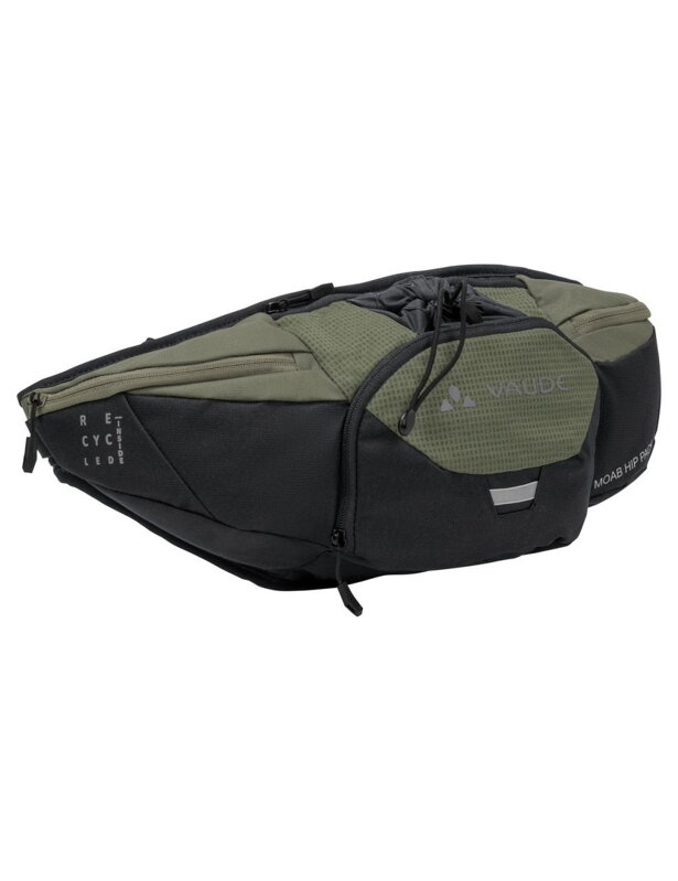 Vaude cyklistická ľadvinka Moab Hip Pack 4, unisex, tmavo zelená (cedar wood) Vaude cyklistická ľadvinka Moab Hip Pack 4, unisex, tmavo zelená (cedar wood)