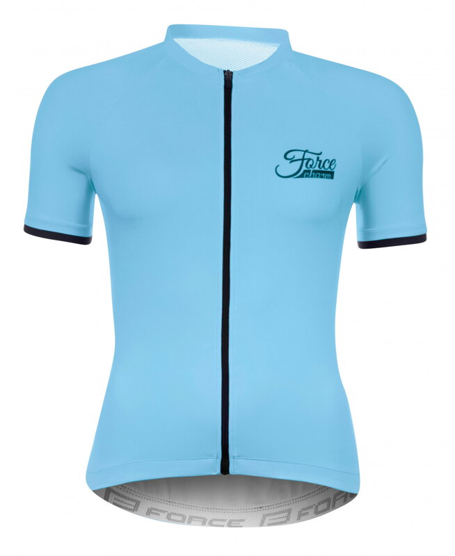 FORCE dres CHARM dámsky krátky rukáv, svetlo-modrý FORCE dres CHARM dámsky krátky rukáv, svetlo-modrý