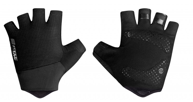 Force rukavice DARK gél, čierne