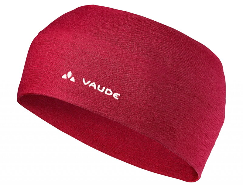 Vaude čelenka Cassons Merino Headband, unisex, dark indian red Vaude čelenka Cassons Merino Headband, unisex, dark indian red