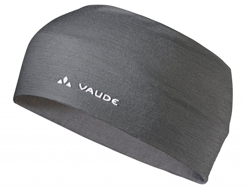 Vaude čelenka Cassons Merino Headband, unisex, iron Vaude čelenka Cassons Merino Headband, unisex, iron