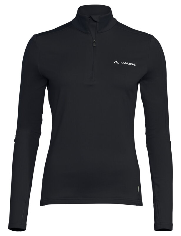 Vaude fleecový pulóver Livigno Halfzip II, dámsky, black Vaude fleecový pulóver Livigno Halfzip II, dámsky, black