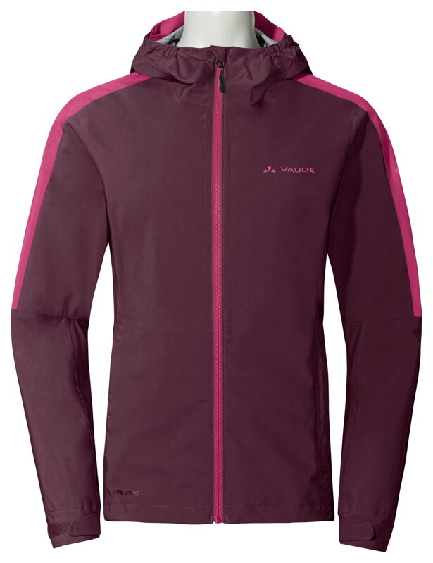Vaude cyklistická bunda Moab Rain II, dámska, cassis Vaude cyklistická bunda Moab Rain II, dámska, cassis