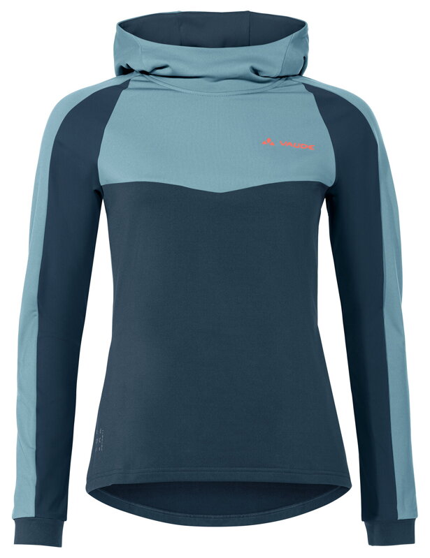 Vaude cyklistický dres Qimsa LS Shirt II, dámsky, dark sea Vaude cyklistický dres Qimsa LS Shirt II, dámsky, dark sea
