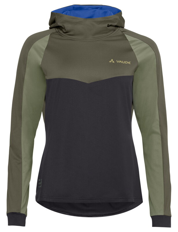 Vaude cyklistický dres Qimsa LS Shirt II, dámsky, khaki Vaude cyklistický dres Qimsa LS Shirt II, dámsky, khaki