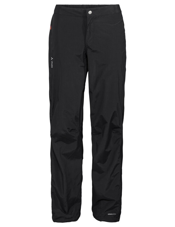 Vaude cyklistické nepremokavé nohavice Yaras Rain Zip III, dámske, black Vaude cyklistické nepremokavé nohavice Yaras Rain Zip III, dámske, black