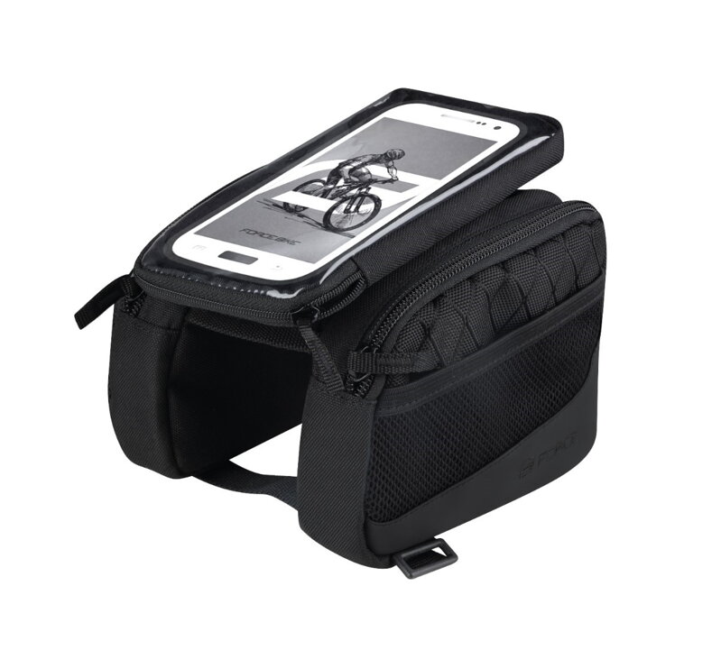 Force brašňa na rám DUAL smartphone, čierna