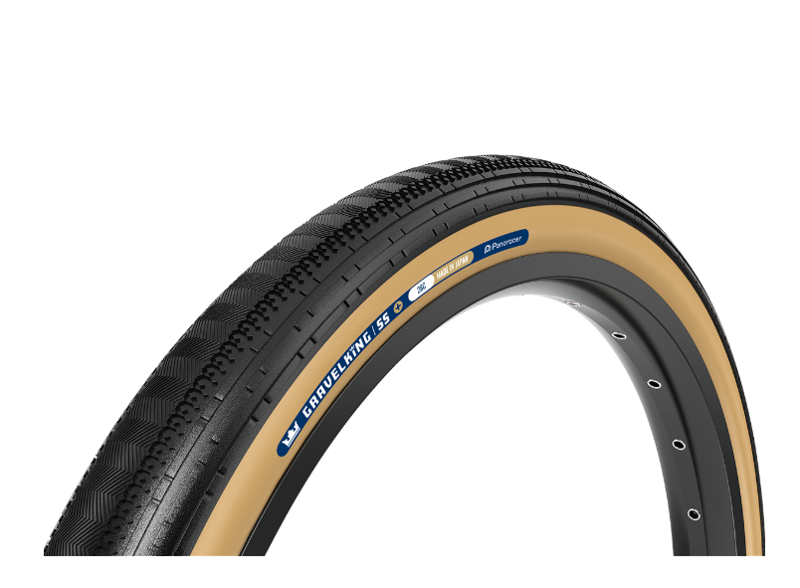 Panaracer plášť Gravelking SS+ - 700 , kevlar , čierny , hnedá bočnica