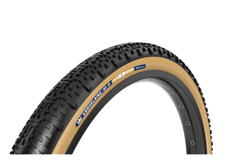 Panaracer plášť Gravelking X1+ - 700 , kevlar , čierny , hnedá bočnica