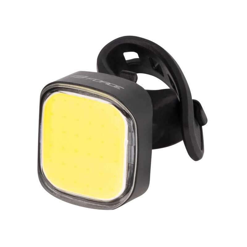 FORCE svetlo predné COB 2.0 75LM USB, čierne FORCE svetlo predné COB 2.0 75LM USB, čierne