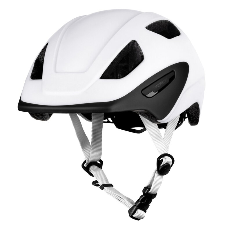 Force prilba AKITA detská, biela