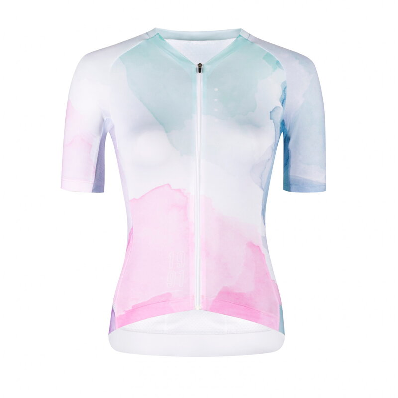 FORCE dres SPLASH LADY krátky rukáv, ružovo-modrý FORCE dres SPLASH LADY krátky rukáv, ružovo-modrý