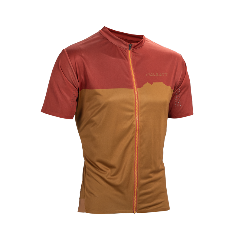 Leatt cyklistický dres MTB Trail 3.0, Lava Leatt cyklistický dres MTB Trail 3.0, Lava