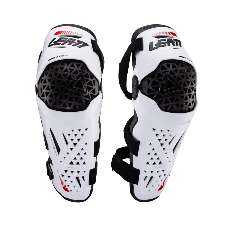 Leatt chrániče kolien Guard Dual Axis Pro, White Leatt chrániče kolien Guard Dual Axis Pro, White