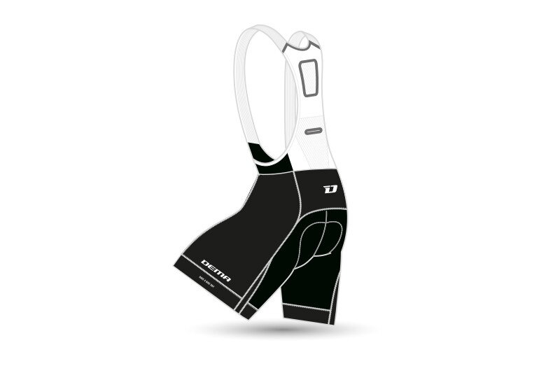 DEMA cyklistické nohavice pánske black DEMA cyklistické nohavice pánske black