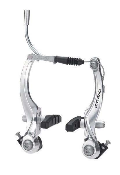 Extend brzdové čeľuste Linear 110 strieborné