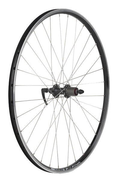 DEMA koleso Standard 27,5" MTB čierne + GBS zadné kazetové s rýchloupínačom