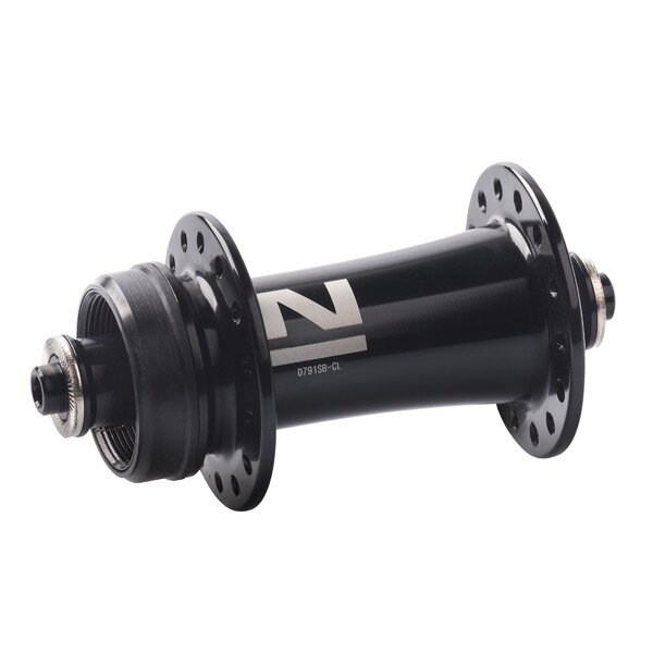 Novatec náboj D791SB-CL, predný, 28-dierový, čierny (N-logo)