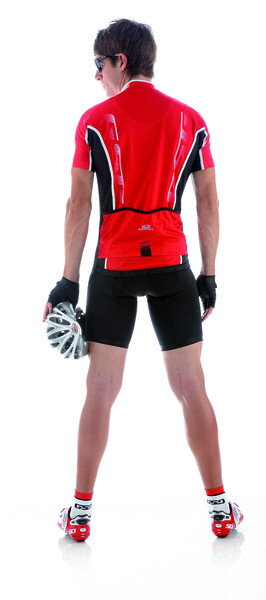 GIESSEGI cyklistický dres pánsky Shade červený L