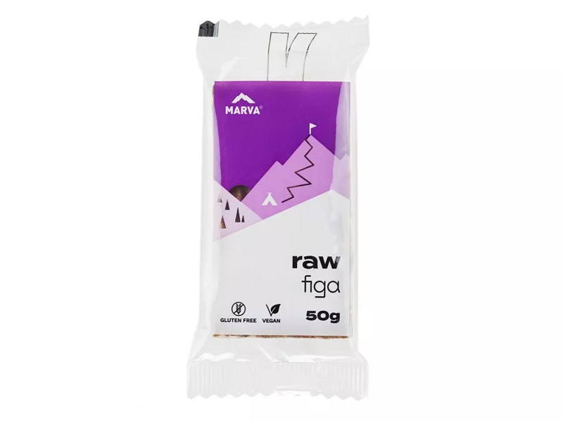 MARVA RAW tyčinka, figa, 50 g MARVA RAW tyčinka, figa, 50 g