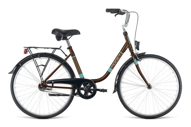 DEMA bicykel MODET CITY 24x1 3/8 BROWN
