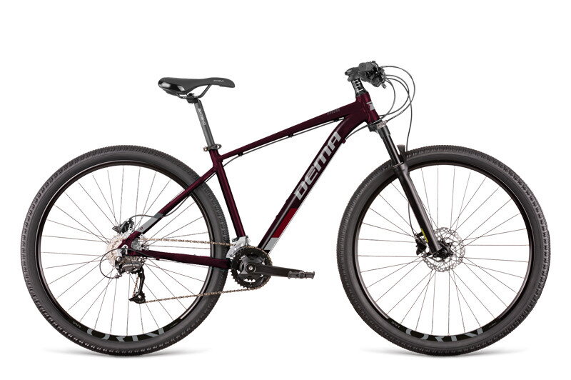 DEMA bicykel Dema RAVENA 5 dark bordo-gray 18'