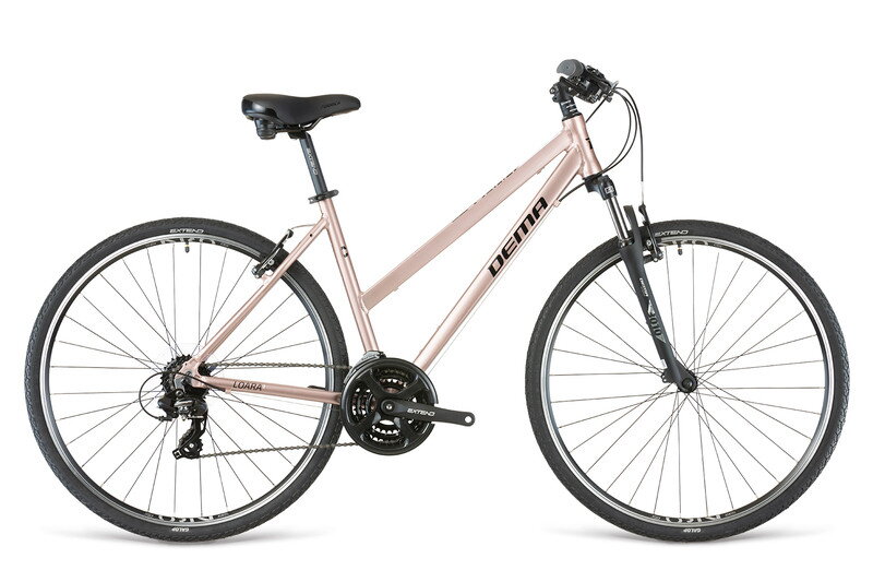 DEMA bicykel Dema LOARA 1  pink-black S/17'