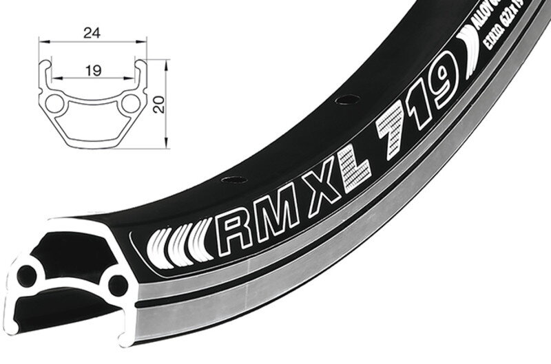 REMERX ráfik Dragon L-719 584x19 BA+GBS 36 dier (27,5') REMERX ráfik Dragon L-719 584x19 BA+GBS 36 dier (27,5')
