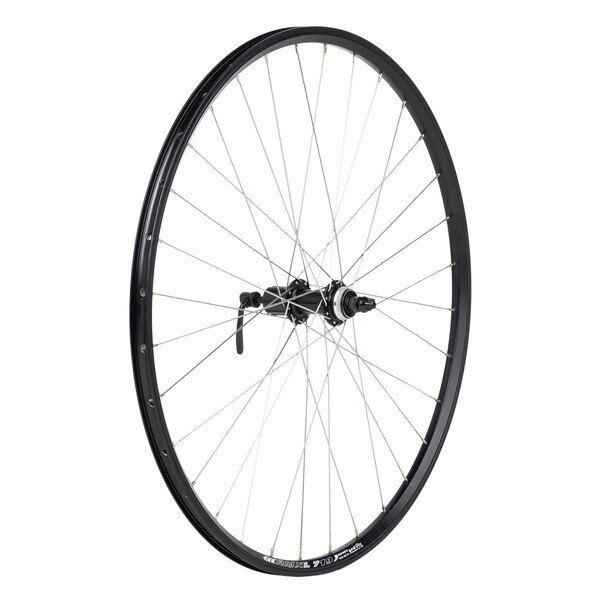 DEMA koleso MTB Disc 26' čierne zadné kazetové s QR, uchytenie center lock