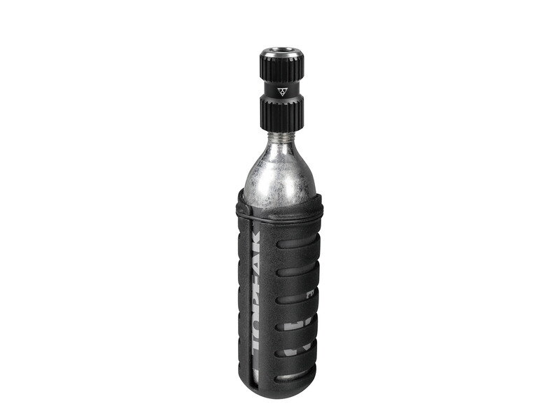 Topeak mini-hustilka NANO AIRBOOSTER + 25g CO2 náplň
