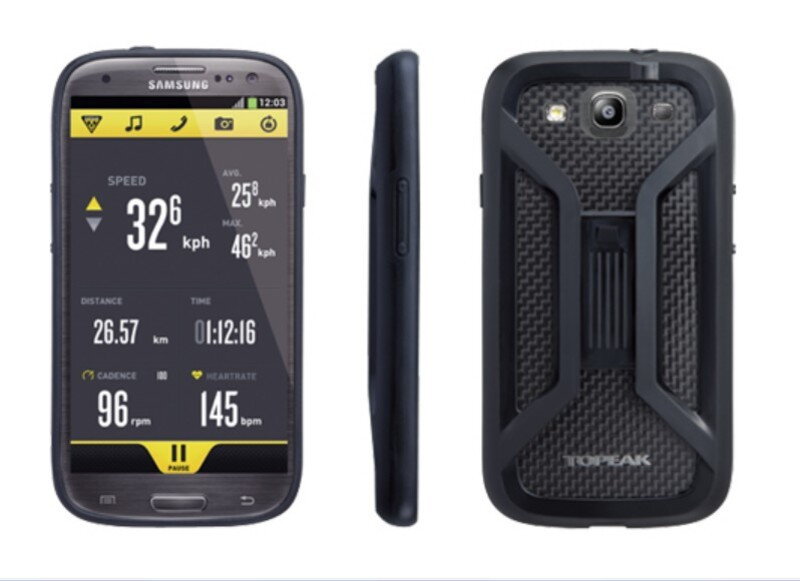 Topeak puzdro s držiakom RIDE CASE (Samsung Galaxy S3) čierne