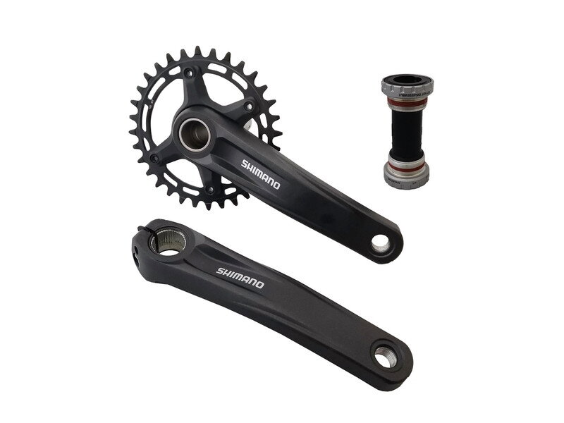 Shimano kľuky DEORE MT510-1, 12-SPEED, 32z/170mm + BB set (OEM)