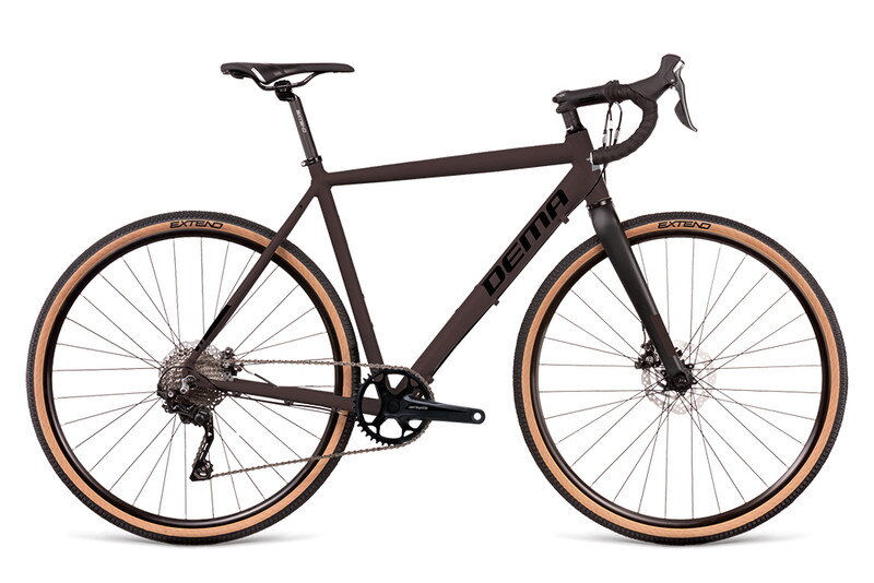DEMA bicykel Dema GRITCH 7 brown-black XL/580 mm