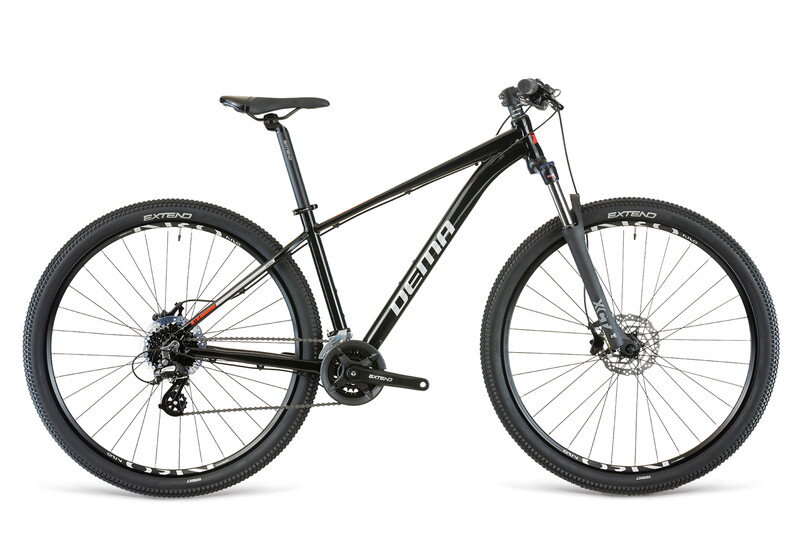 DEMA bicykel ENERGY 3 black-silver DEMA bicykel ENERGY 3 black-silver