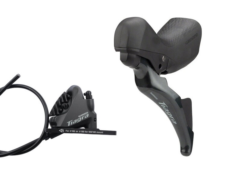 Br.hydr.Shimano TIAGRA ST-4725(L), BR-4770(F), 800mm FlatMount (OEM)