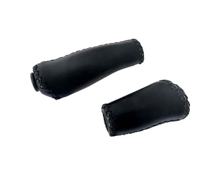 RUKOVATE- GRIPS-VLG-519,KRATON BLK,135/92MM, BLACK